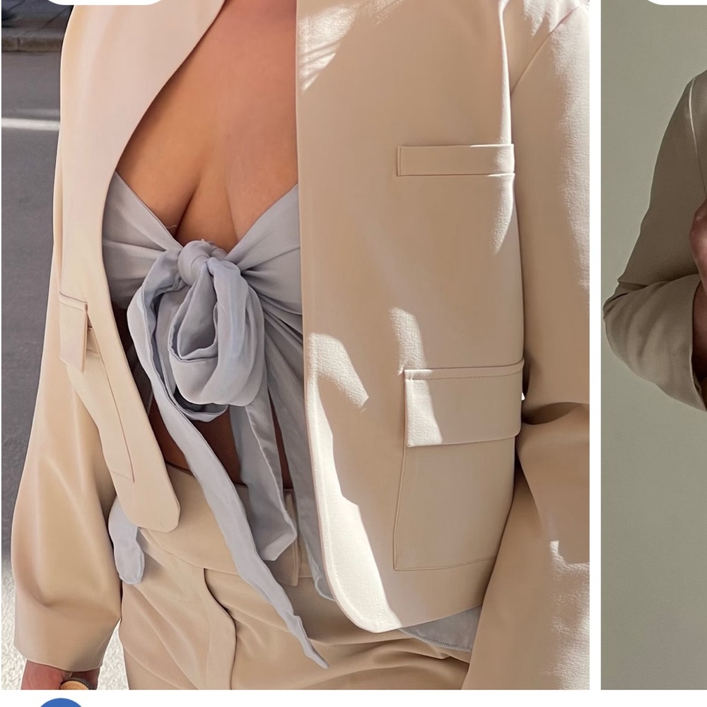 Djerf Avenue Day to Day jacket Cream